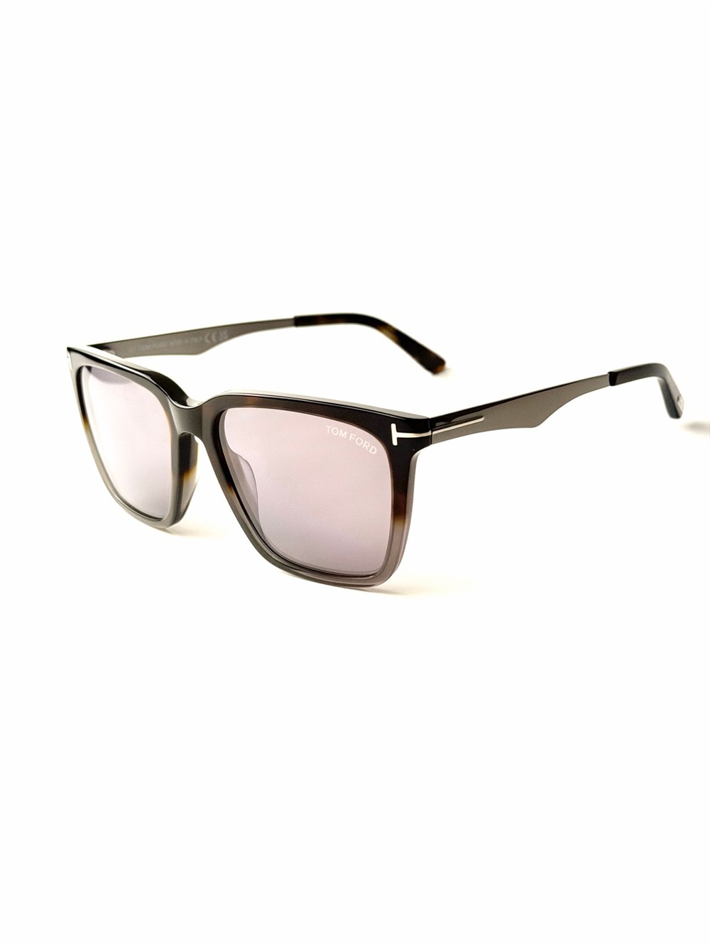 Tom Ford TF 862  56C  Garrett Gray/Gunmetal 56mm FT852 Rectangular Sunglasse